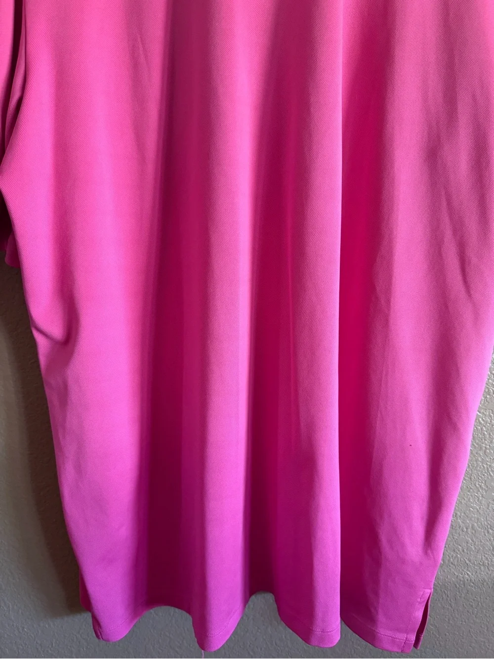 Ralph Lauren RLX Pink Performance Polo with Chest Pocket Size XXL